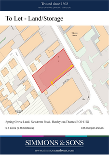 Land to rent, Newtown Rd Henley On Thames RG9 1HG