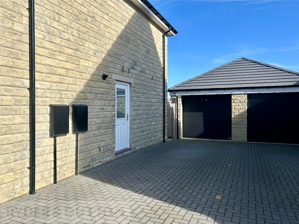 Driveway and Garage
