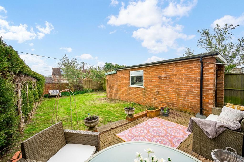 Rear garden
