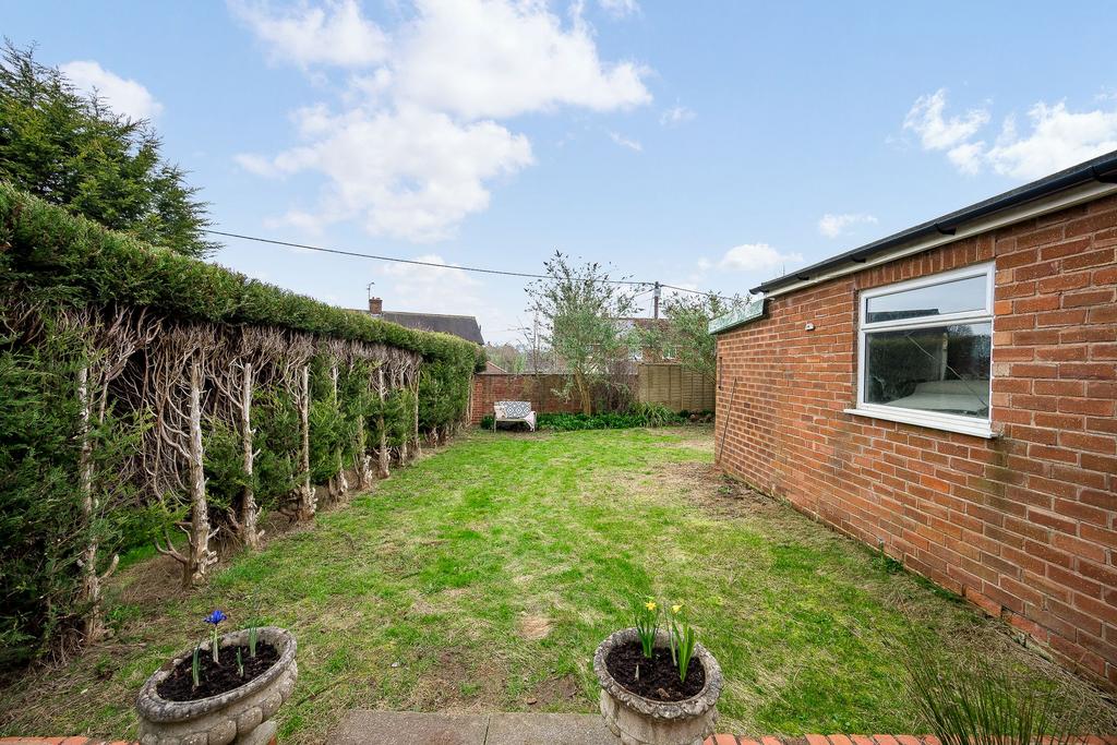 Rear garden