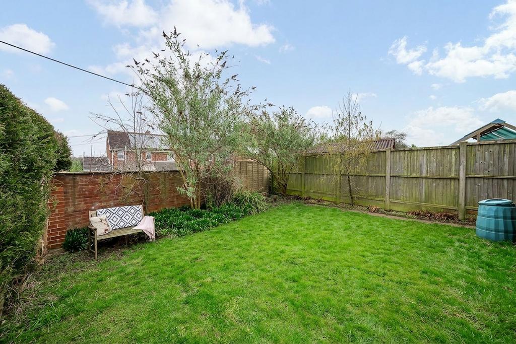 Rear garden