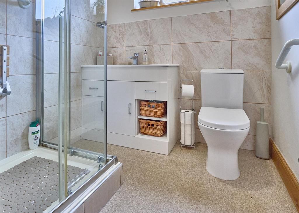 Refitted Shower Room to side
