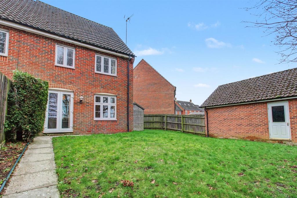 Rear of Property
