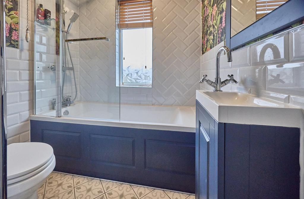 Refitted bathroom to front