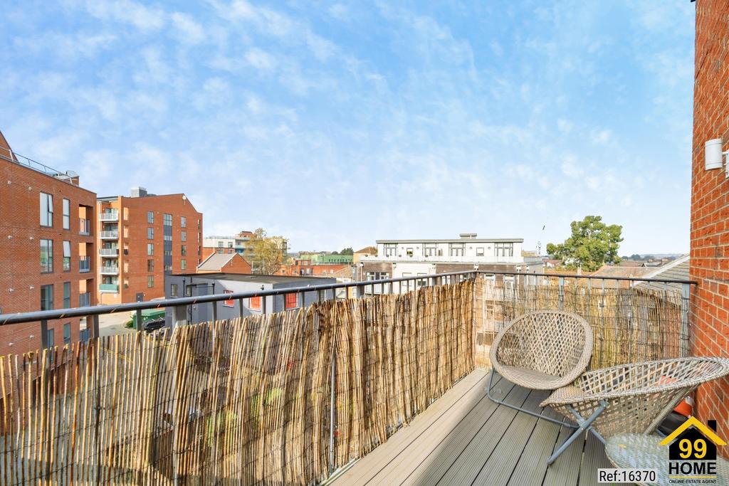 Roof terrace view, roof terrace