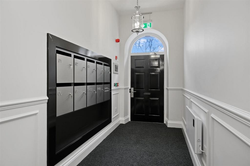 Communal entrance hall