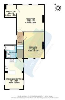 1 bedroom apartment to rent, Priory Road, Crouch End, London, N8