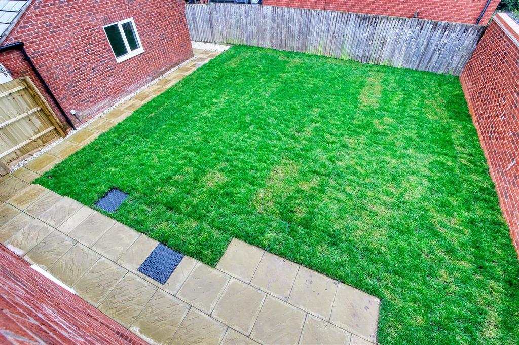 Rear garden