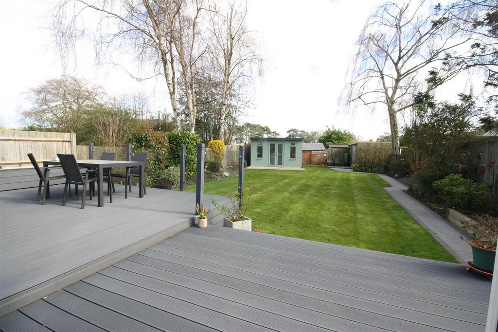 Rear garden