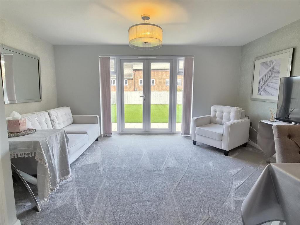 Lounge with dining area