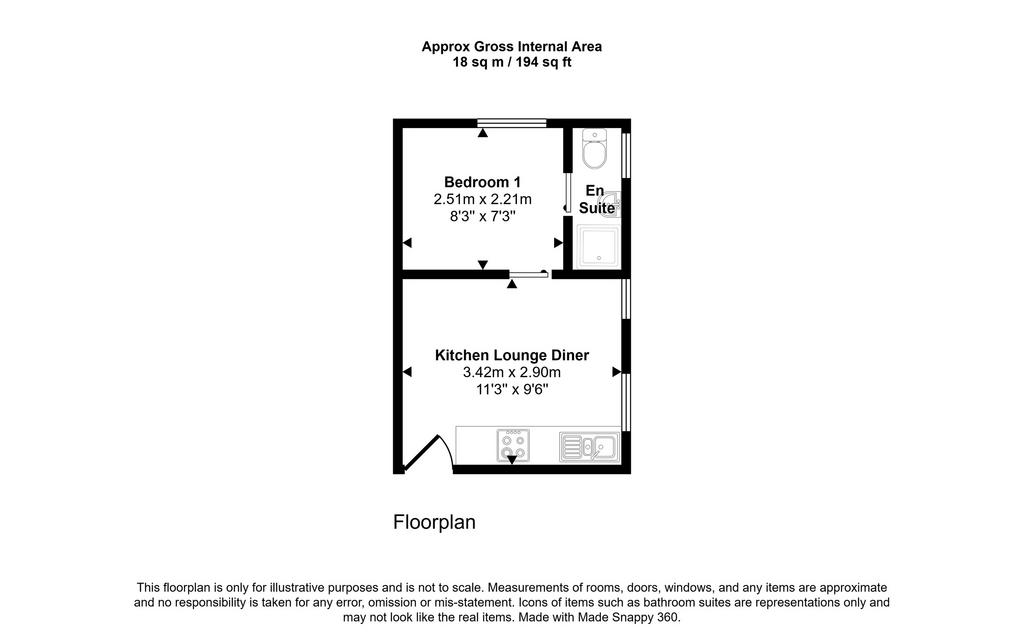 Flat 1a 9 Burton Crescent