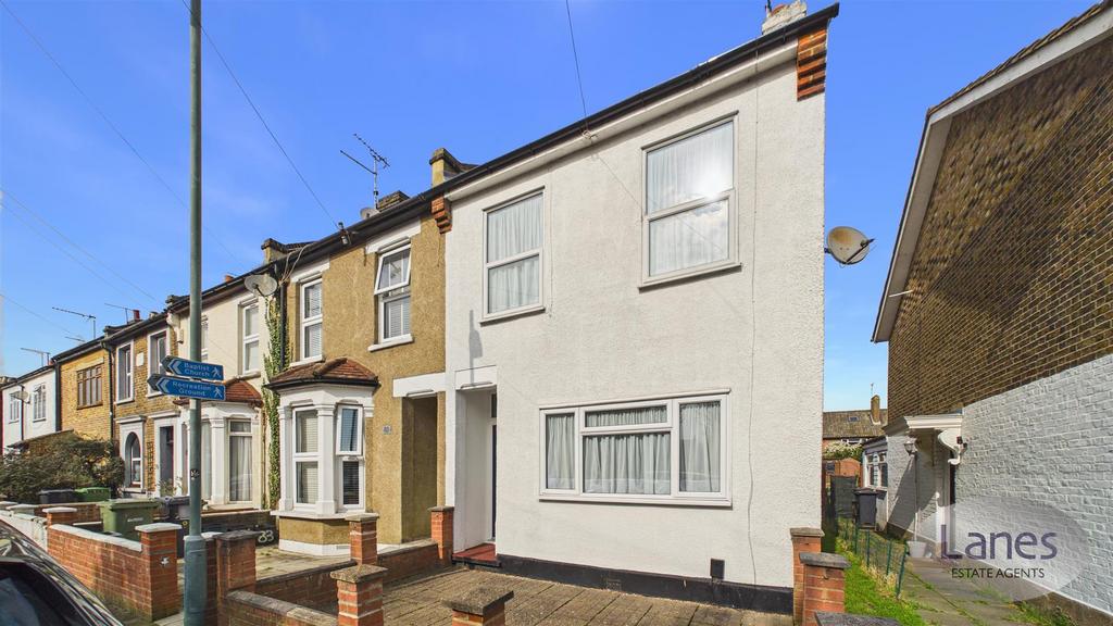 Terraced house exterior