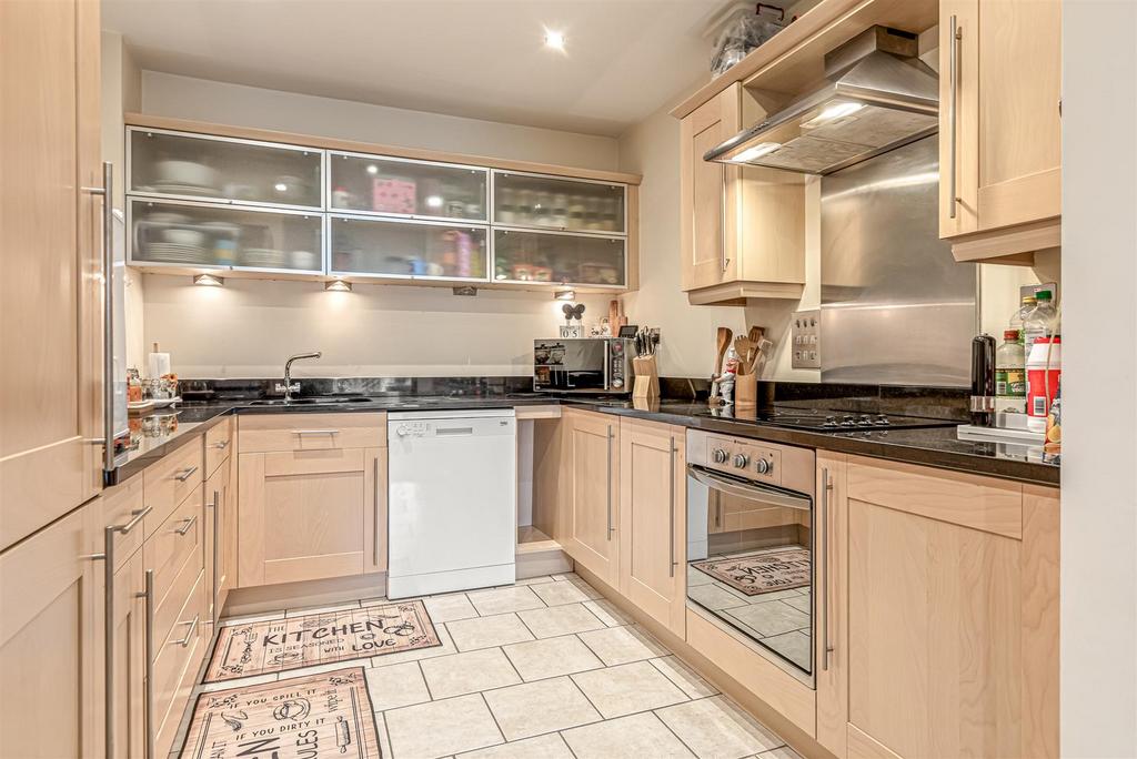 Open plan kitchen