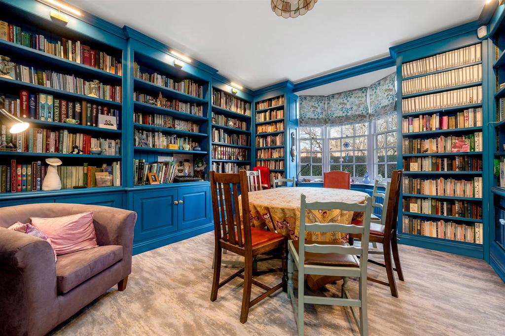 Library (formerly dining room)