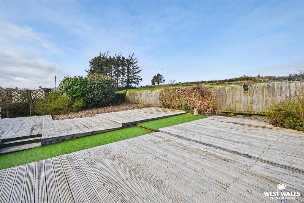 Rear garden