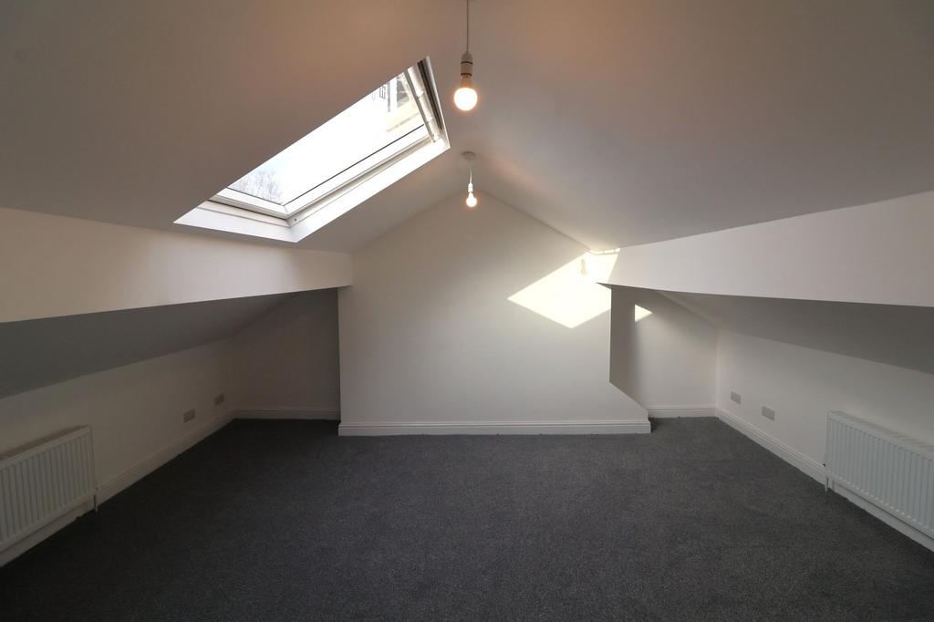 Attic bedroom