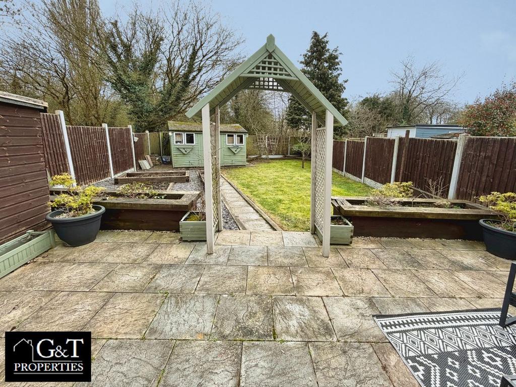 Rear garden
