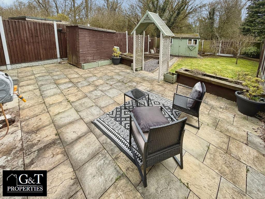 Rear garden