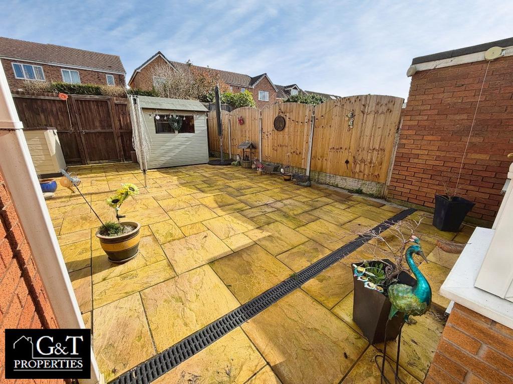 Rear garden