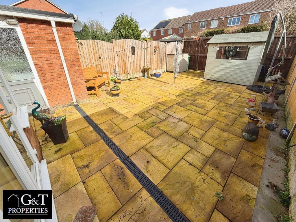 Rear garden