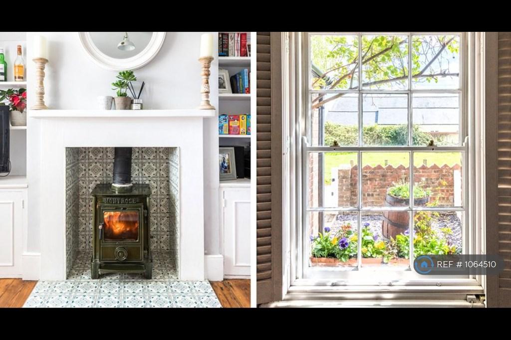 Woodburner / Front Window