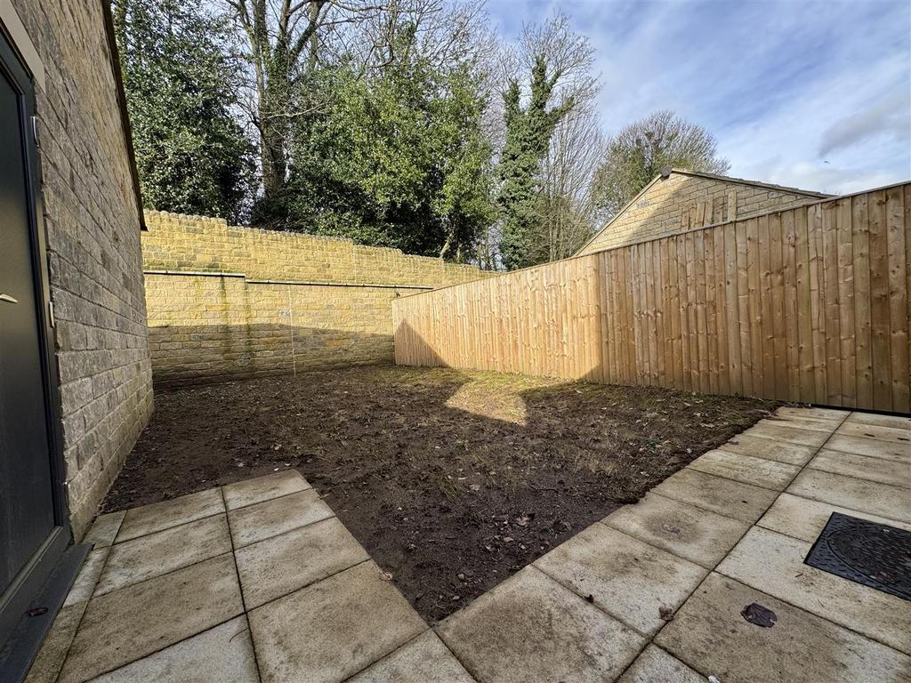 Rear garden