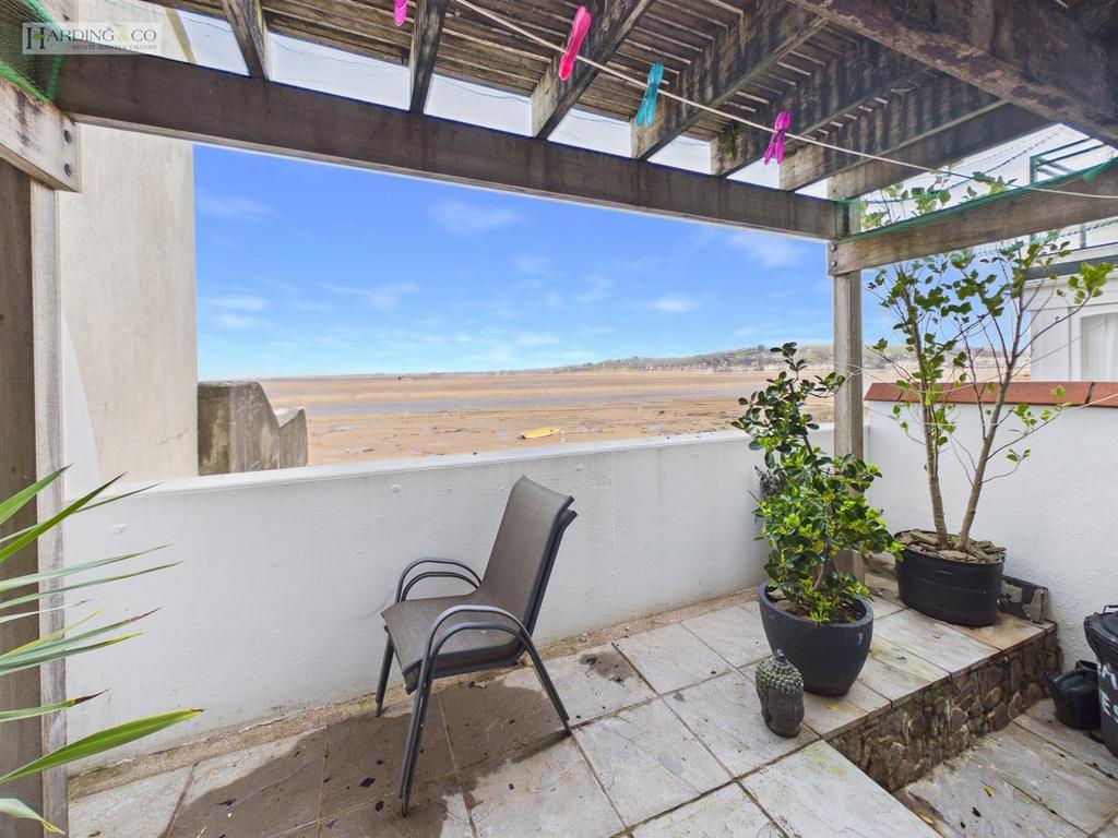 Rear terrace