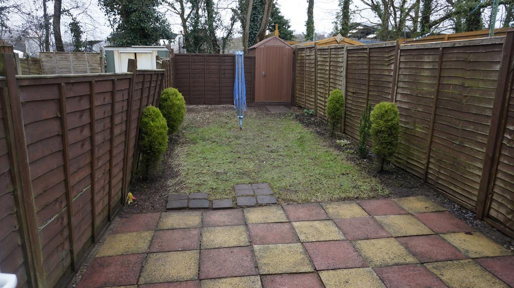 Rear garden