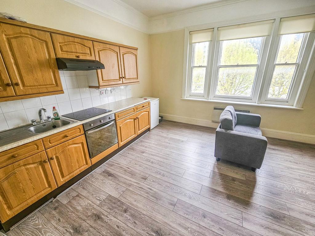 Open-plan living area