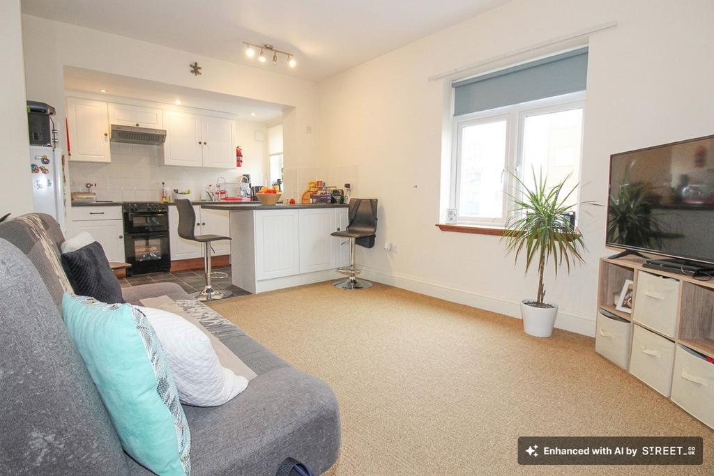 Open plan living room