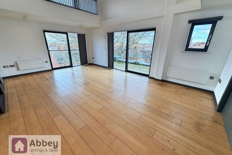 2 bedroom flat to rent, Abbey Park Road, The Shoe Factory, LE4