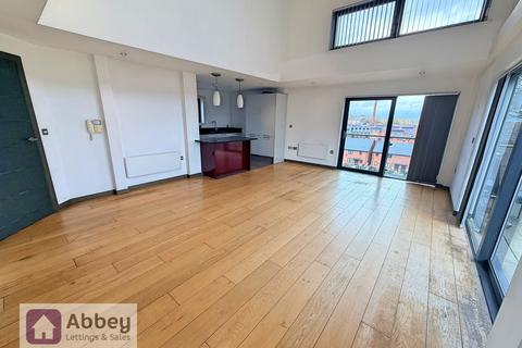 2 bedroom flat to rent, Abbey Park Road, The Shoe Factory, LE4