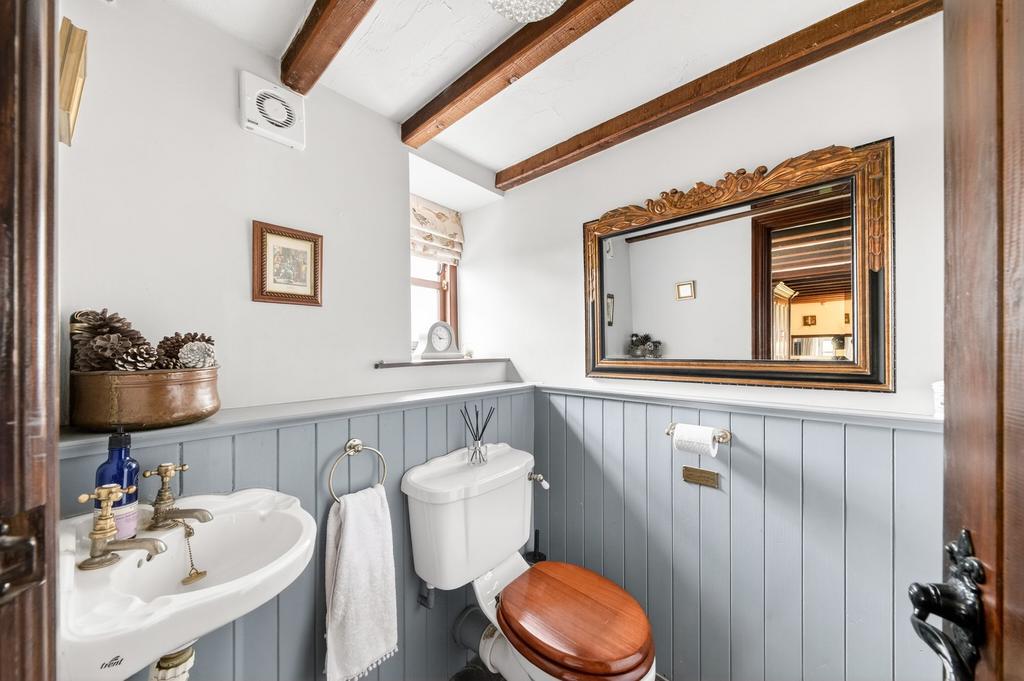 Downstairs wc