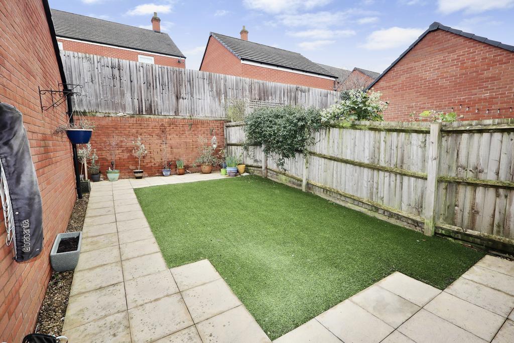Rear garden