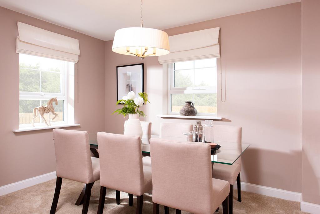 Separate dining room