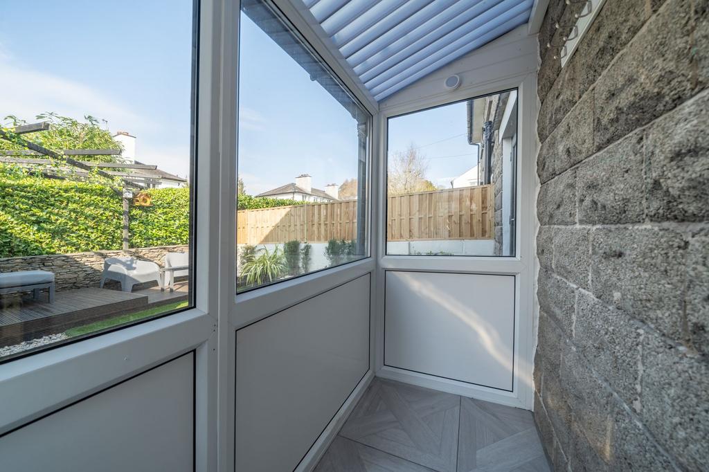Rear porch
