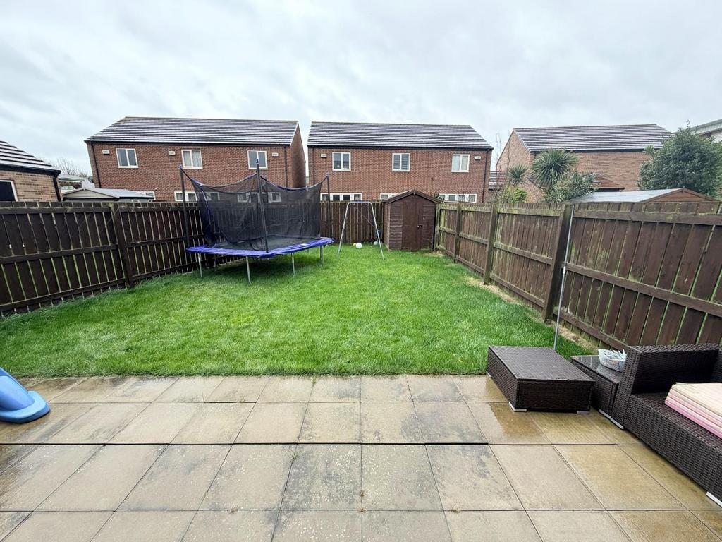 Rear garden