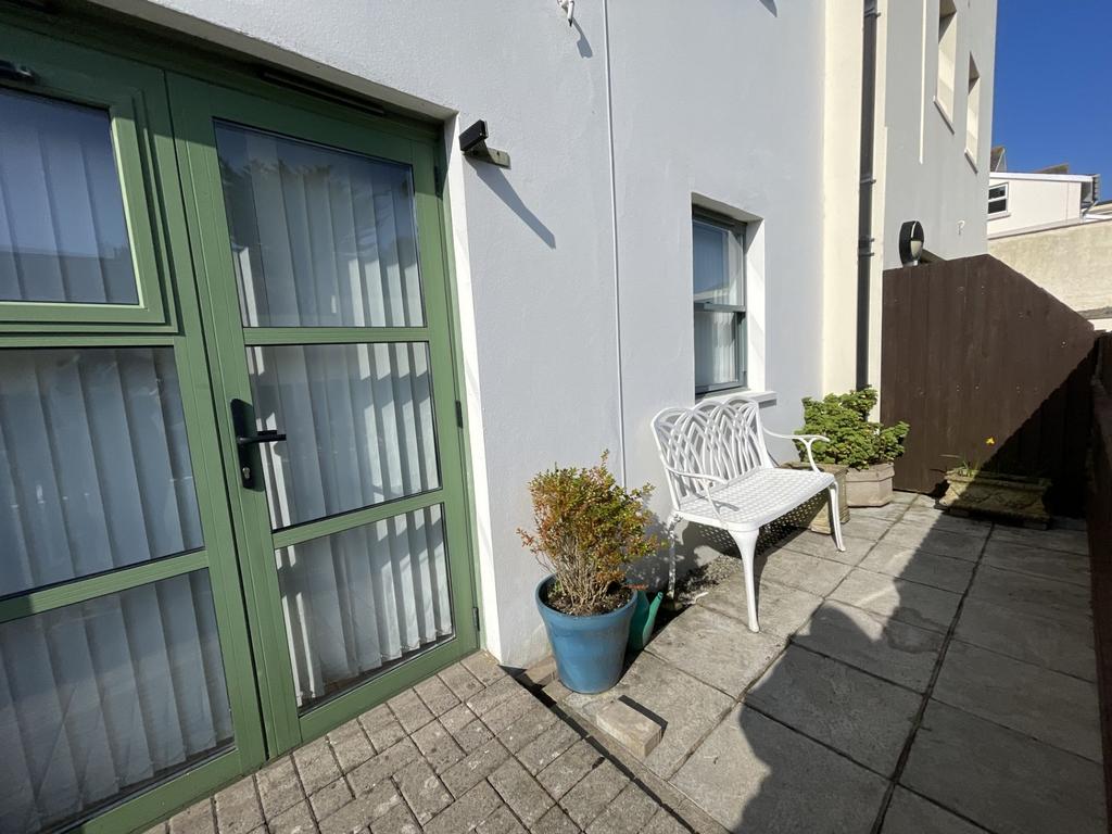Rear Gated Patio accessed via Bedroom 3 / Study