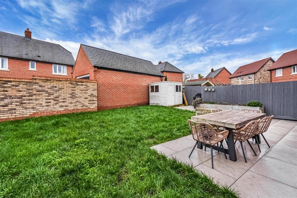 Rear garden