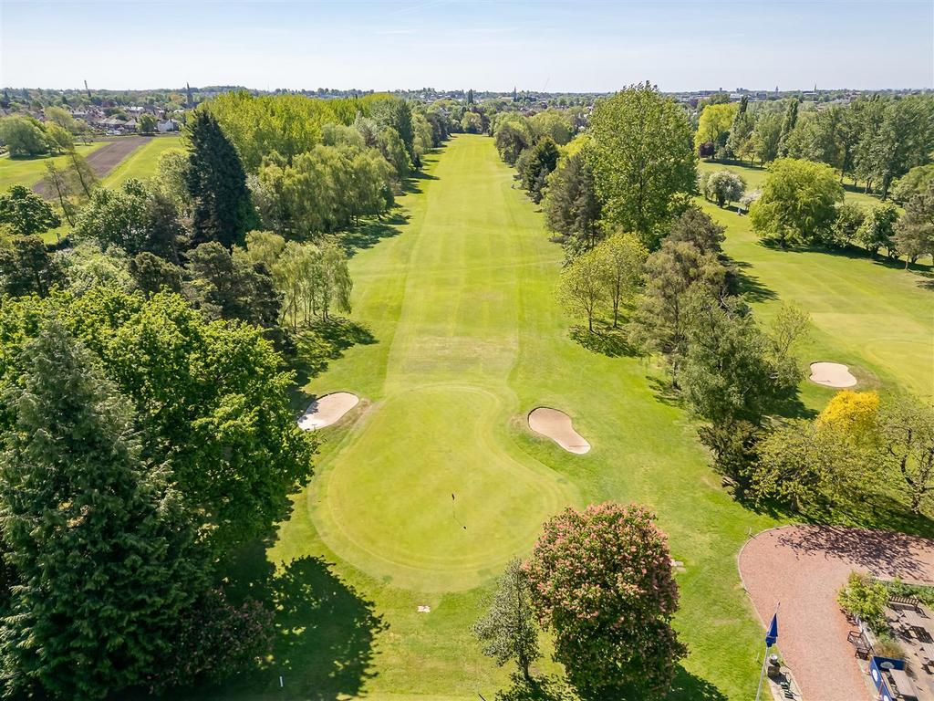Nearby golf course