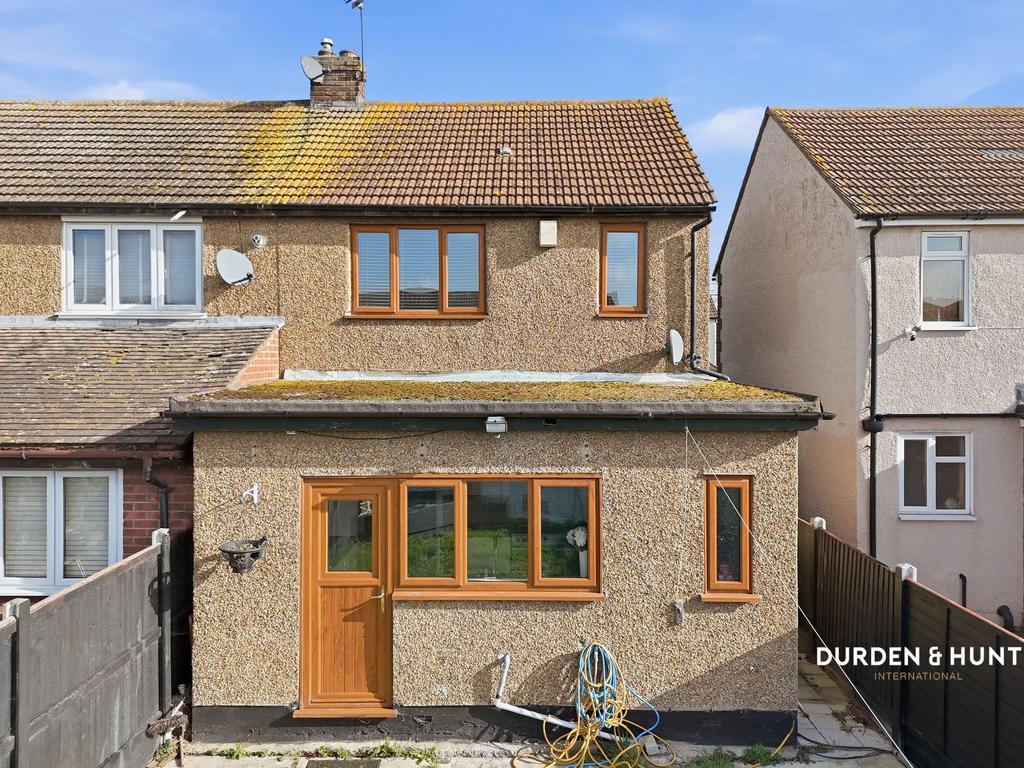 Semi-detached house exterior
