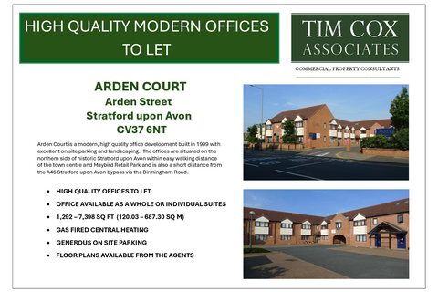 Office to rent, Arden St Stratford Upon Avon CV37 6NT