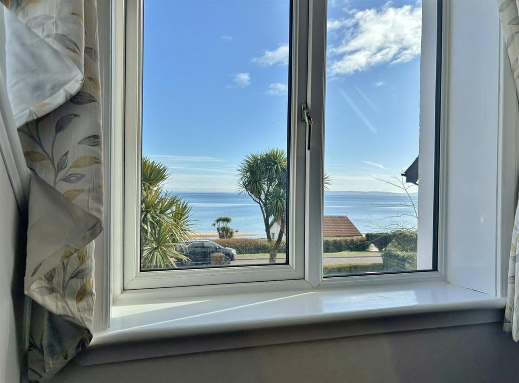 Sea views from the Lounge to the Ayshire coastline