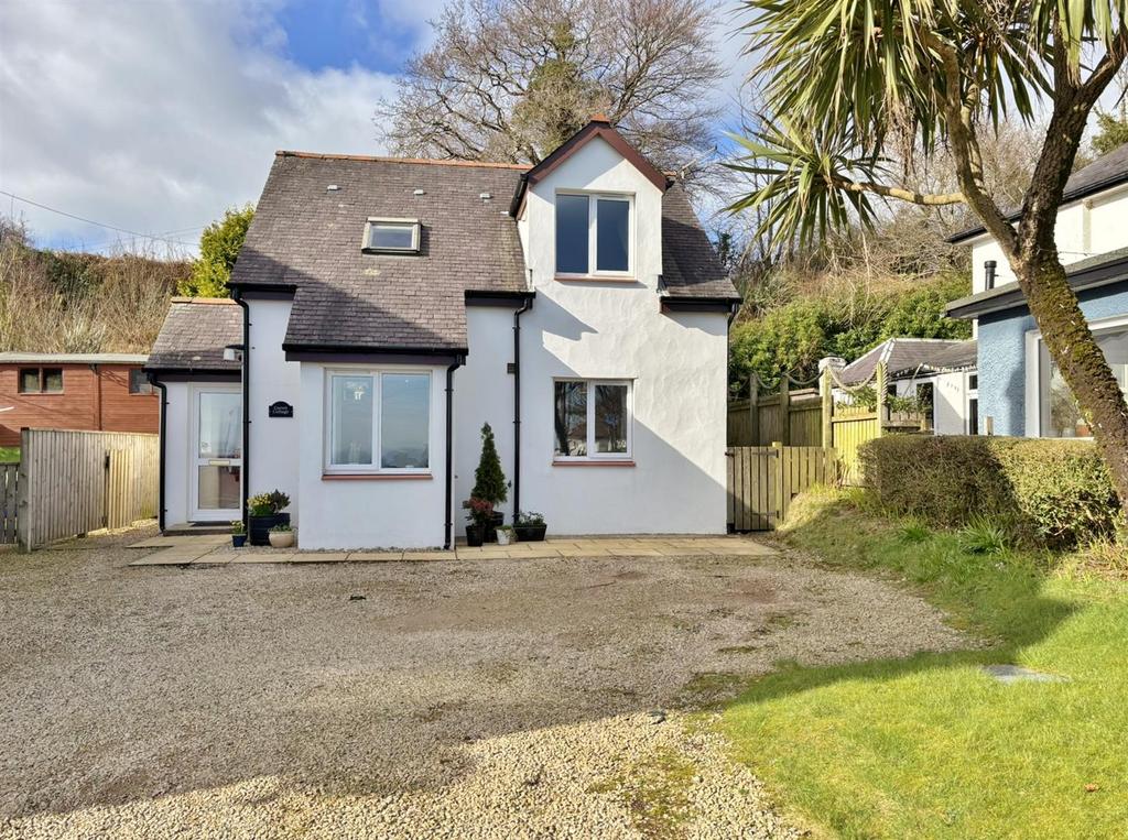 Garret Cottage, one bedroom upper lounge and sea v