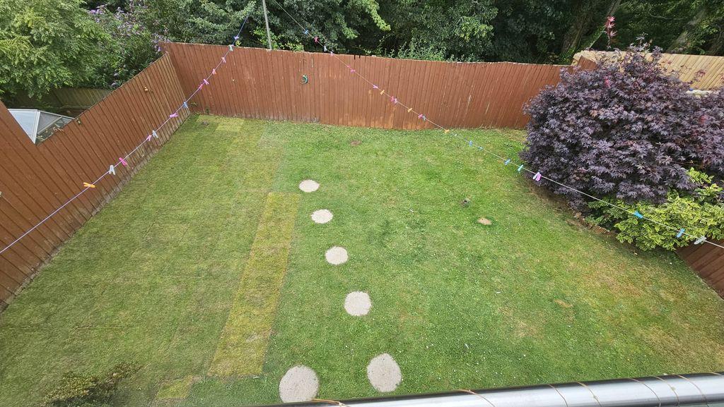 Rear garden
