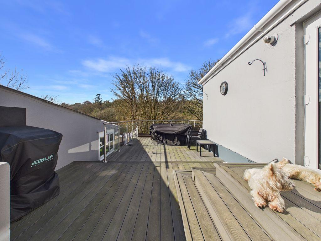 Outside deck