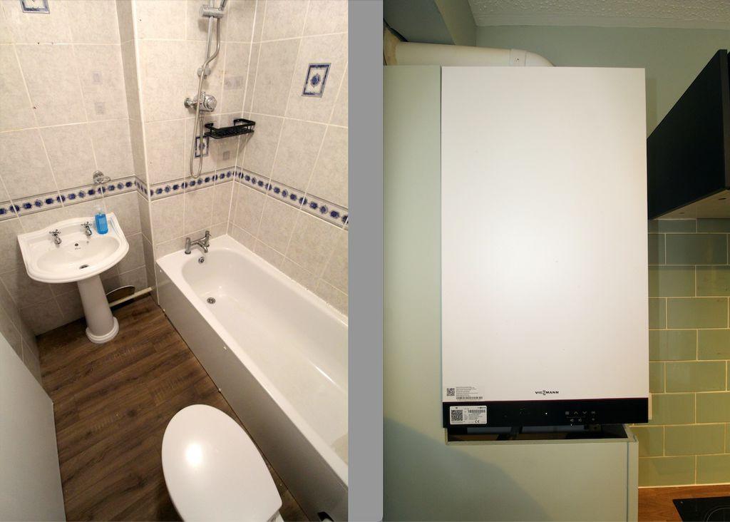Bathroom and Boiler