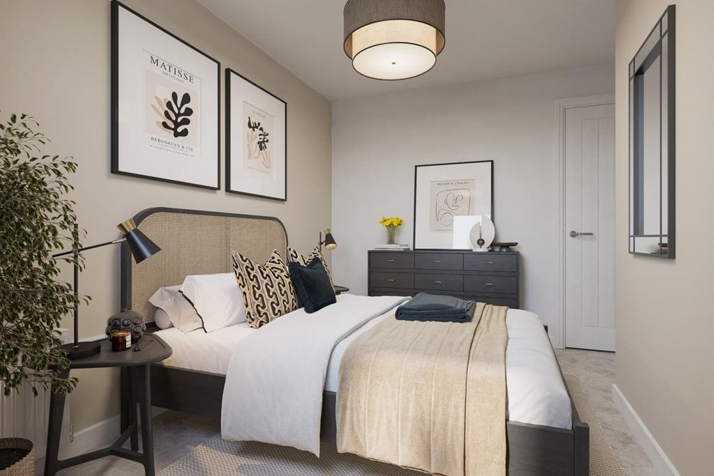 Bedroom 3 makes an ideal guest bedroom