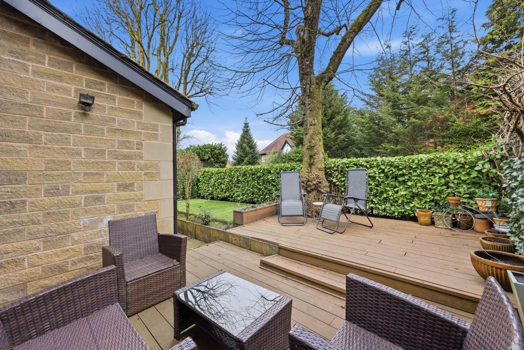 Rear garden