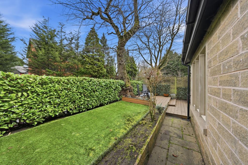 Rear garden